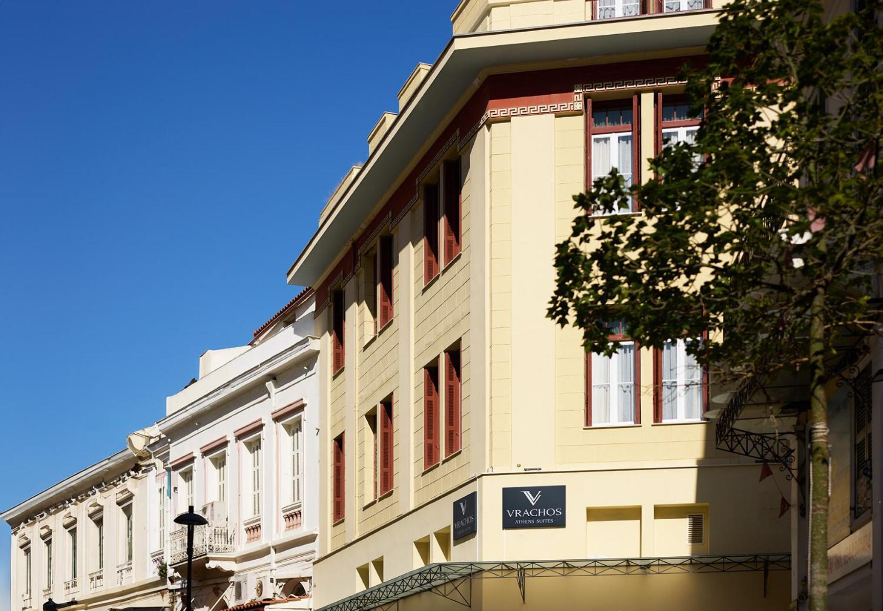Vrachos Athens Suites Bagian luar foto